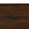 vidaXL Highboard Brown Oak 69.5x34x180 cm Engineered Wood