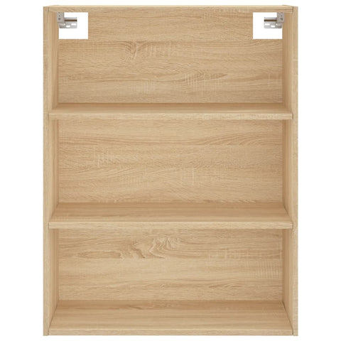 vidaXL Highboard Sonoma Oak 69.5x34x180 cm Engineered Wood