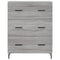 vidaXL Highboard Grey Sonoma 69.5x34x180 cm Engineered Wood