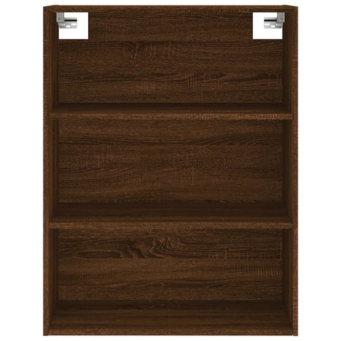 vidaXL Highboard Brown Oak 69.5x34x180 cm Engineered Wood