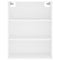 vidaXL Highboard White 69.5x34x180 cm Engineered Wood