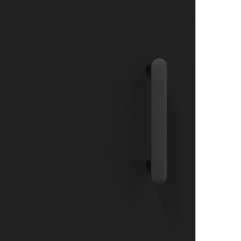 vidaXL Highboard Black 69.5x34x180 cm Engineered Wood