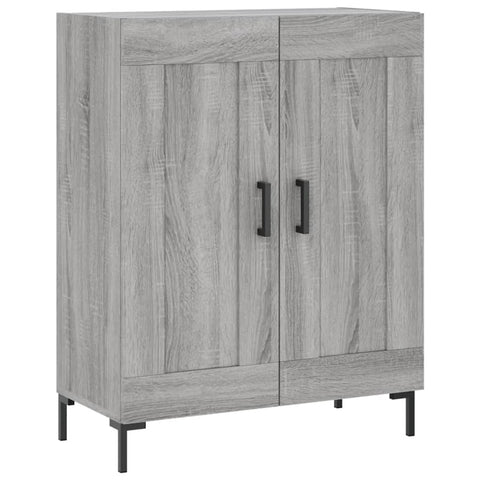 vidaXL Highboard Grey Sonoma 69.5x34x180 cm Engineered Wood