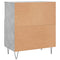 vidaXL Sideboards 3 pcs Concrete Grey Engineered Wood
