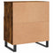 vidaXL Sideboards 3 pcs Smoked Oak Engineered Wood