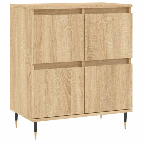 vidaXL Sideboards 3 pcs Sonoma Oak Engineered Wood