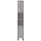 vidaXL 3 Piece Bathroom Furniture Set Grey Sonoma Engineered Wood