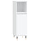 vidaXL 3 Piece Bathroom Furniture Set White Engineered Wood