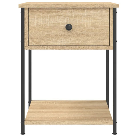 vidaXL Bedside Tables 2 pcs Sonoma Oak 44x45x58 cm Engineered Wood