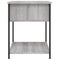 vidaXL Bedside Tables 2 pcs Grey Sonoma 44x45x58 cm Engineered Wood