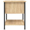 vidaXL Bedside Table Sonoma Oak 34x35.5x45 cm Engineered Wood