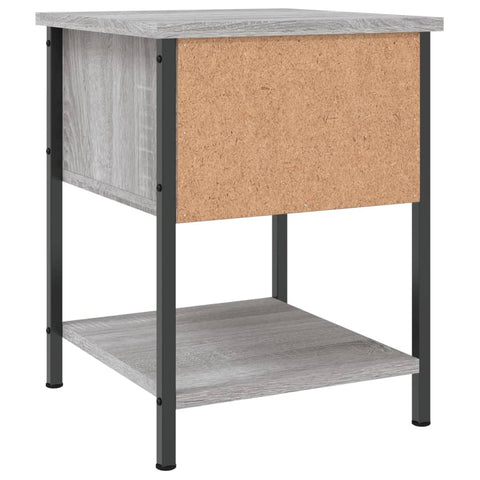 vidaXL Bedside Tables 2 pcs Grey Sonoma 34x35.5x45 cm Engineered Wood