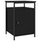 vidaXL Bedside Cabinets 2 pcs Black 40x42x60 cm Engineered Wood