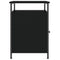vidaXL Bedside Cabinets 2 pcs Black 40x42x60 cm Engineered Wood