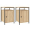vidaXL Bedside Cabinets 2 pcs Sonoma Oak 40x42x60 cm Engineered Wood