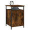 vidaXL Bedside Cabinets 2 pcs Smoked Oak 40x42x60 cm Engineered Wood