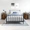 vidaXL Bedside Cabinets 2 pcs Smoked Oak 40x42x60 cm Engineered Wood