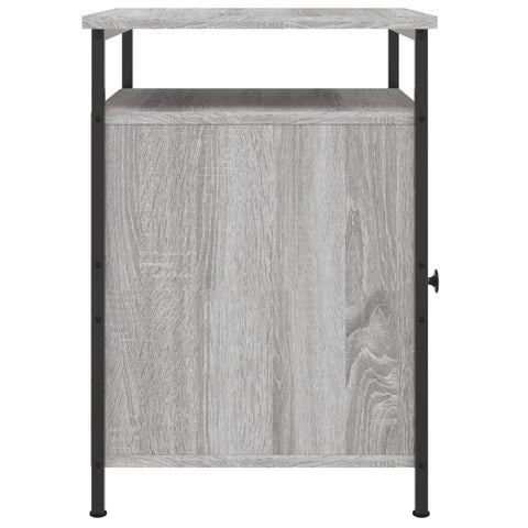 vidaXL Bedside Cabinets 2 pcs Grey Sonoma 40x42x60 cm Engineered Wood