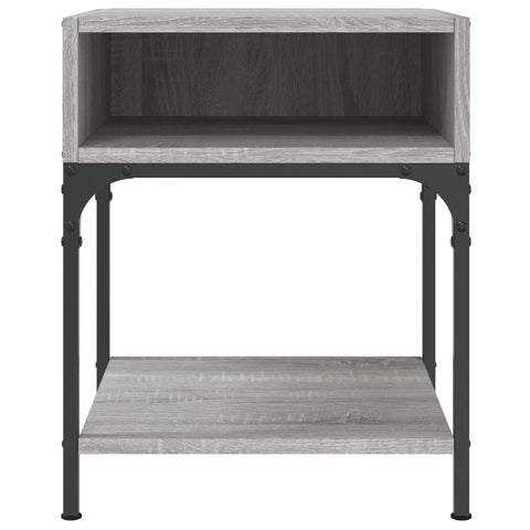 vidaXL Bedside Tables 2 pcs Grey Sonoma 40x41x50 cm Engineered Wood