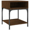 vidaXL Bedside Tables 2 pcs Brown Oak 40x41x50 cm Engineered Wood
