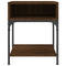 vidaXL Bedside Tables 2 pcs Brown Oak 40x41x50 cm Engineered Wood