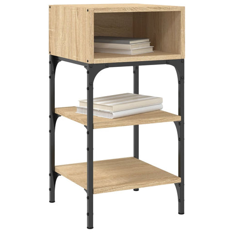 vidaXL Bedside Tables 2 pcs Sonoma Oak 35x34.5x70 cm Engineered Wood