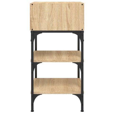 vidaXL Bedside Tables 2 pcs Sonoma Oak 35x34.5x70 cm Engineered Wood