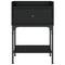 vidaXL Bedside Tables 2 pcs Black 40.5x31x60 cm Engineered Wood