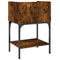 vidaXL Bedside Tables 2 pcs Smoked Oak 40.5x31x60 cm Engineered Wood