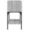 vidaXL Bedside Tables 2 pcs Grey Sonoma 40.5x31x60 cm Engineered Wood