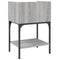 vidaXL Bedside Tables 2 pcs Grey Sonoma 40.5x31x60 cm Engineered Wood
