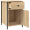 vidaXL Bedside Cabinets 2 pcs Sonoma Oak 40x42x60 cm Engineered Wood