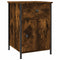 vidaXL Bedside Cabinet Smoked Oak 40x42x60 cm Engineered Wood