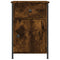 vidaXL Bedside Cabinets 2 pcs Smoked Oak 40x42x60 cm Engineered Wood