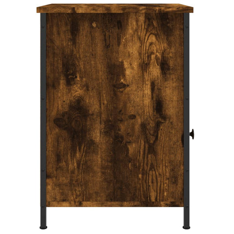 vidaXL Bedside Cabinets 2 pcs Smoked Oak 40x42x60 cm Engineered Wood