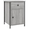 vidaXL Bedside Cabinet Grey Sonoma 40x42x60 cm Engineered Wood