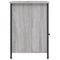 vidaXL Bedside Cabinet Grey Sonoma 40x42x60 cm Engineered Wood