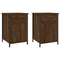 vidaXL Bedside Cabinets 2 pcs Brown Oak 40x42x60 cm Engineered Wood