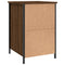 vidaXL Bedside Cabinets 2 pcs Brown Oak 40x42x60 cm Engineered Wood