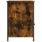 vidaXL Bedside Cabinet Smoked Oak 40x42x60 cm Engineered Wood