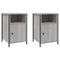 vidaXL Bedside Cabinets 2 pcs Grey Sonoma 40x42x60 cm Engineered Wood