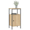 vidaXL Bedside Cabinets 2 pcs Sonoma Oak 41x31x80 cm Engineered Wood