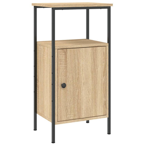 vidaXL Bedside Cabinets 2 pcs Sonoma Oak 41x31x80 cm Engineered Wood
