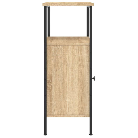 vidaXL Bedside Cabinets 2 pcs Sonoma Oak 41x31x80 cm Engineered Wood