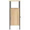 vidaXL Bedside Cabinets 2 pcs Sonoma Oak 41x31x80 cm Engineered Wood