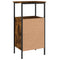 vidaXL Bedside Cabinet Smoked Oak 41x31x80 cm Engineered Wood