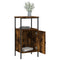 vidaXL Bedside Cabinets 2 pcs Smoked Oak 41x31x80 cm Engineered Wood