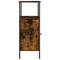 vidaXL Bedside Cabinets 2 pcs Smoked Oak 41x31x80 cm Engineered Wood