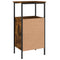 vidaXL Bedside Cabinets 2 pcs Smoked Oak 41x31x80 cm Engineered Wood