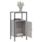 vidaXL Bedside Cabinets 2 pcs Grey Sonoma 41x31x80 cm Engineered Wood